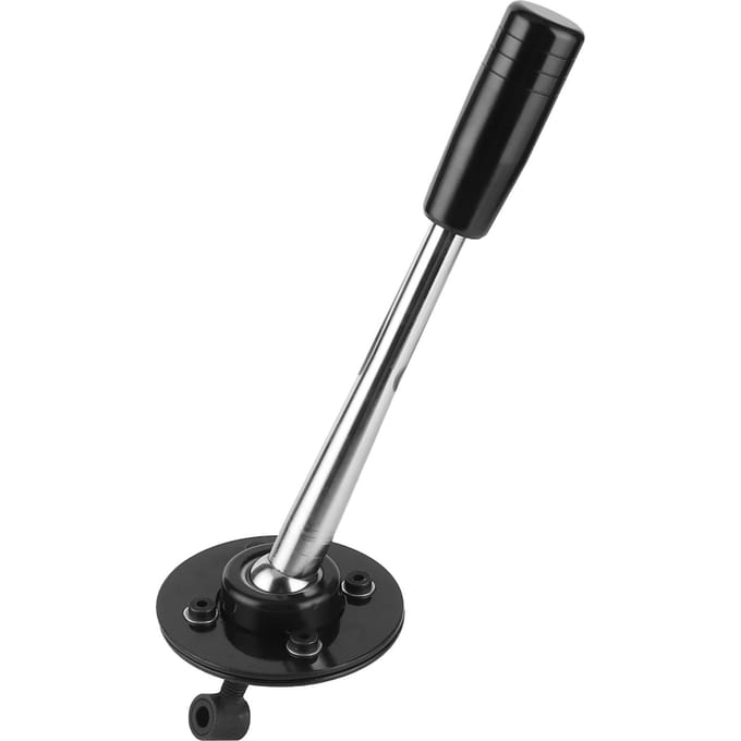Levier de levier de vitesses court réglable en aluminium avec pommeau pour Série 3 5 E30 E36 E46 E34 E39 Z3 black