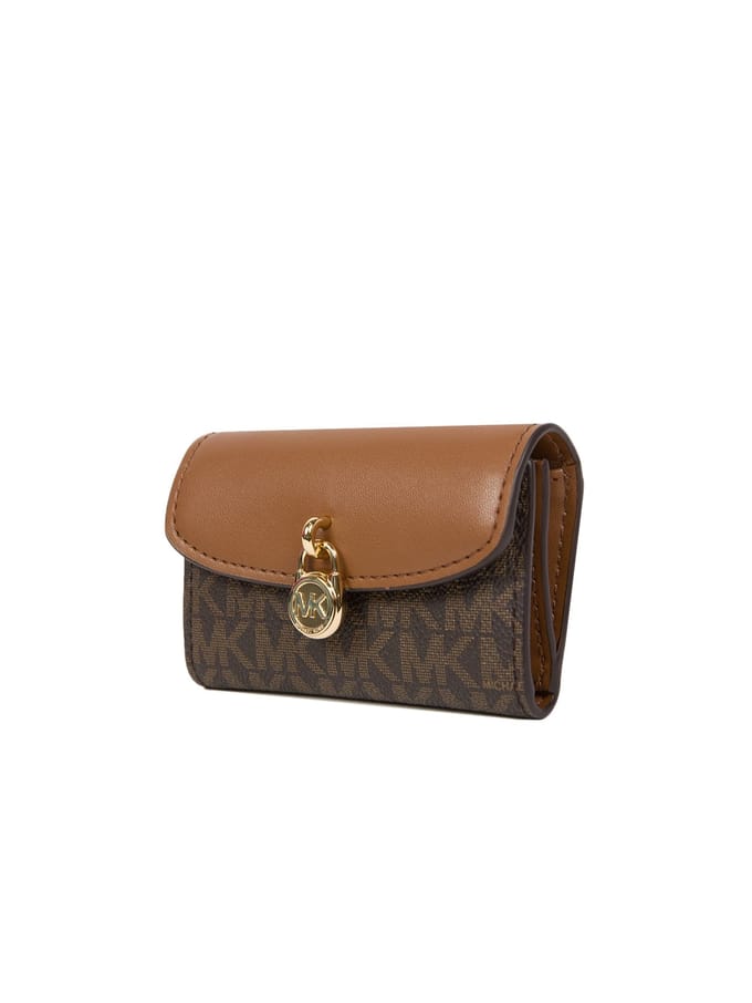 Michael Kors Lyra Extra-Kleine Drievoudige Portemonnee