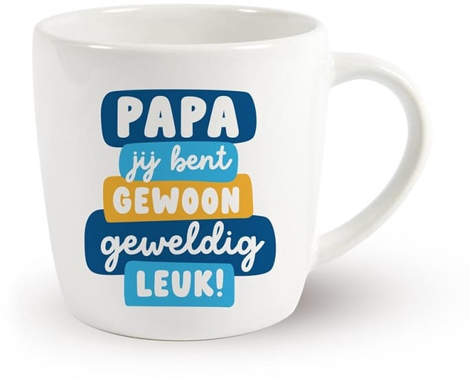 MIKO - Vaderdag mok - PAPA JE BENT GEWOON GEWELDIG LEUK