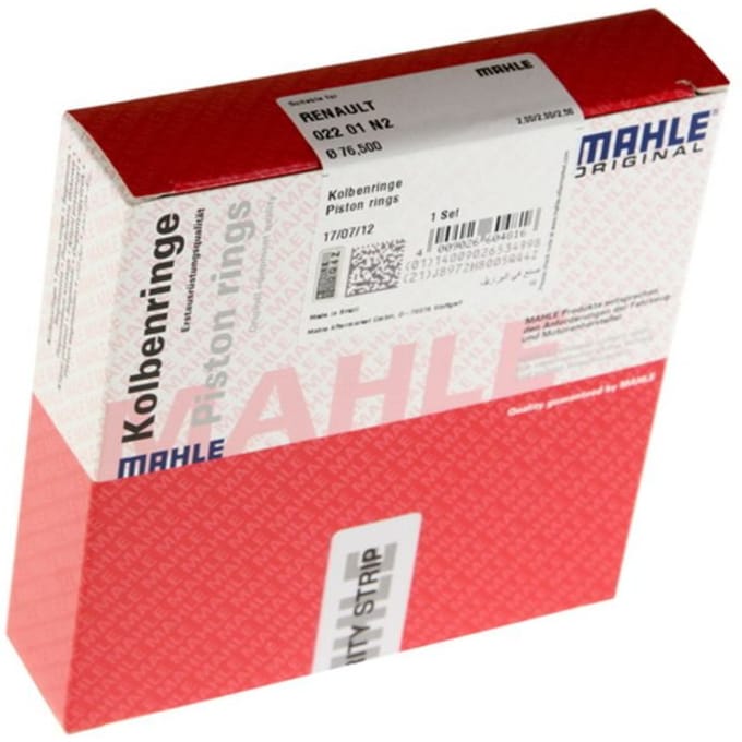 Zuigerveren set MAHLE 022 01 N2