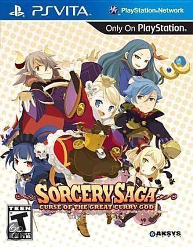 Sorcery Saga curse of the great curry god us (psvita tweedehands game)