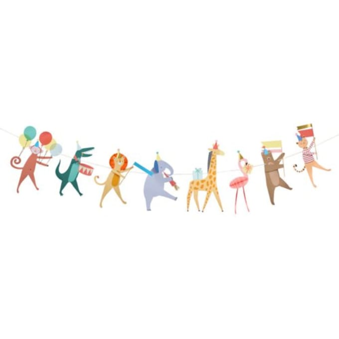 Meri meri - slinger 1,8 m, party animals