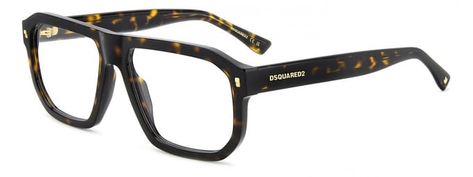 Dsquared2 D2 0146 Havana 57/16/145 MAN Brilmonturen