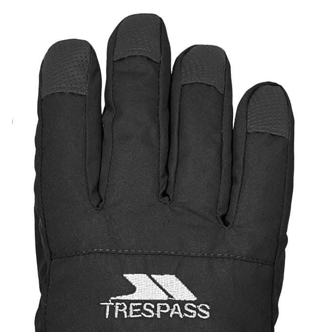 Trespass - Kinder Ruri II Winter Ski Handschoenen (Zwart)