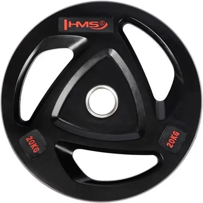 Talerz olimpijski ogumowany 20 kg HMS TOX20
