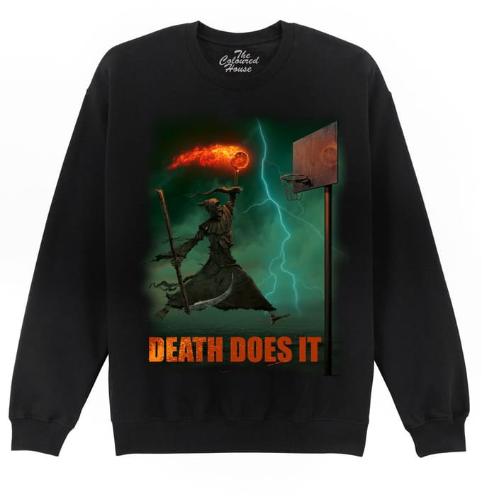 Death Does It The Coloured House Sweater S