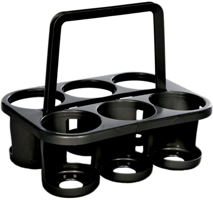 CRLYN® Flessendrager - Flessenrek - Zwart