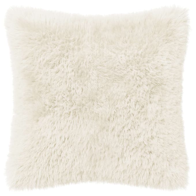vidaXL - Kussensloop - 2 - pcs - HEERLEN - Wit - 30 - x - 30 - cm - PV - Fleece
