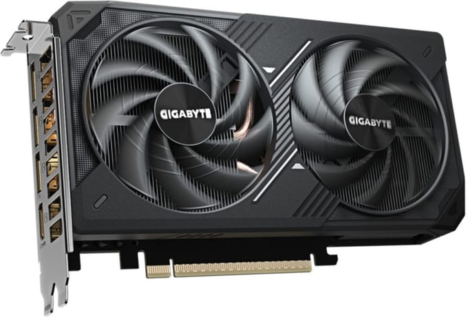 GIGABYTE GeForce RTX 5060 Ti WindForce 2 MAX OC - 8GB GDDR7 RAM - Grafische kaarten
