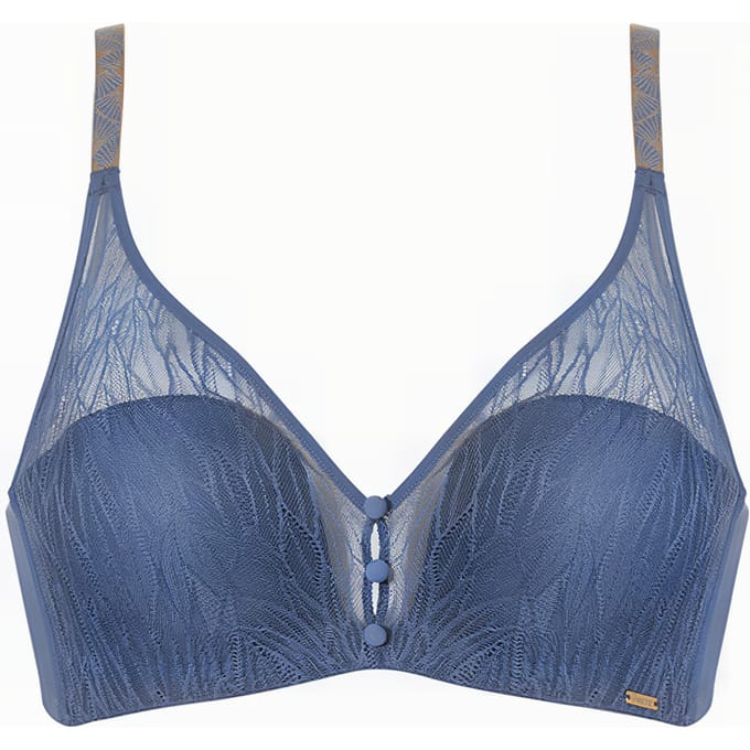 Livera Co Bra Tshirt Lana Button Lace Mist Taglia: A85 | Reggiseni Outlet | Donna