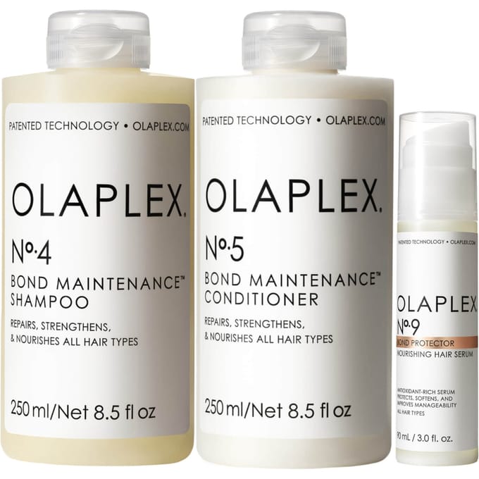 Olaplex Nourished Hair Essentials - No.4, No.5 and No.9