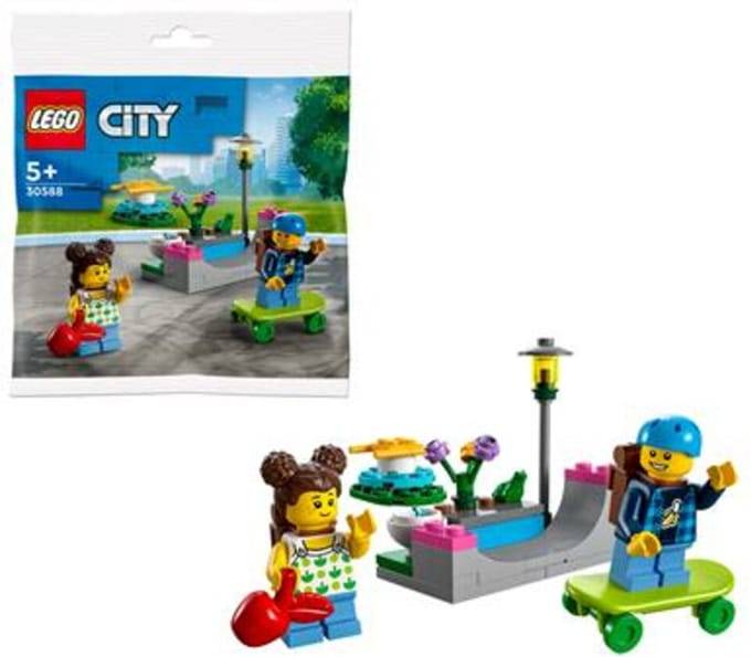 LEGO City Kids' Playground 30588, Bouwpakket, 5 jaar, Kunststof, 51 stuk(s)