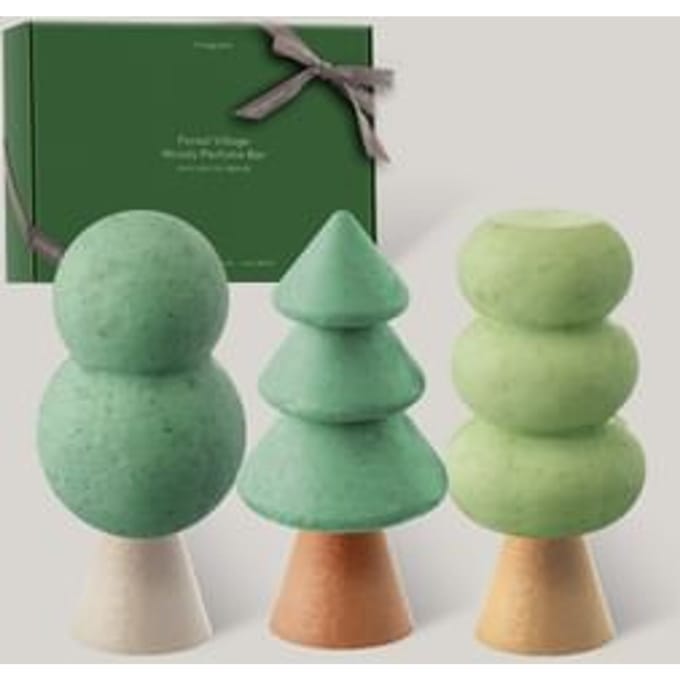 Donggubat - Forest Village Woody Perfume Bar Set 3 pcs