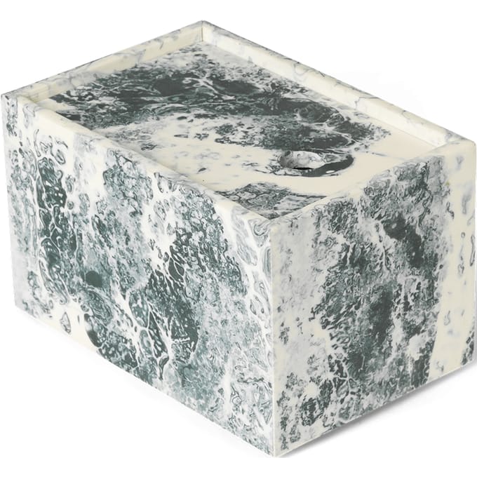 Ferm Living Mist Box - emerald off white - 10 x 15 cm