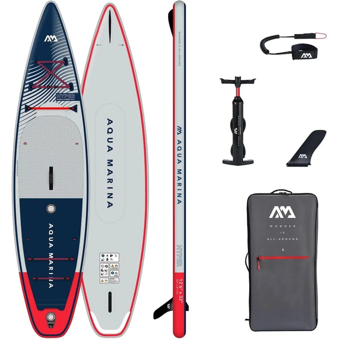 Staande peddelplank Aqua Marina Hyper 11'6" 2023