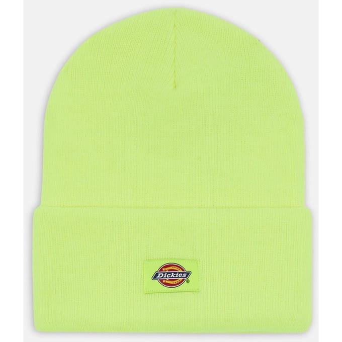 Dickies Acrylaat Opgerolde Unisex Volwassenen Gele Muts