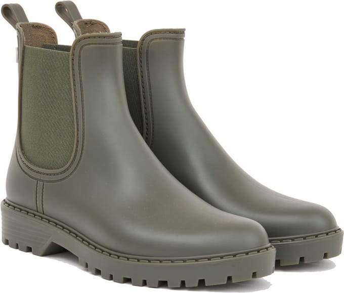 Khaki enkel regenlaars Druppel van Tantä 40