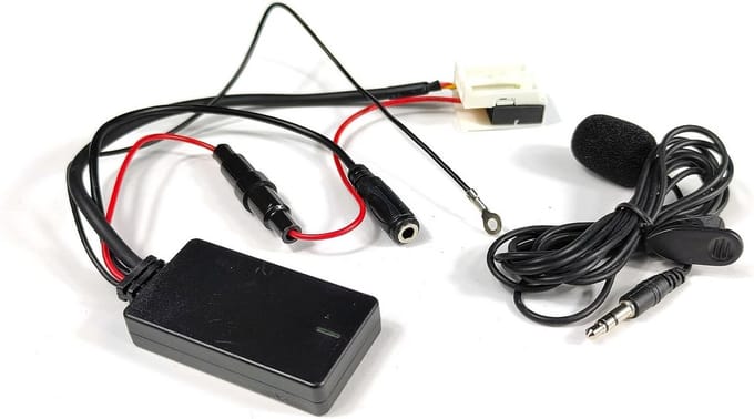 Bluetooth Audio Adapter A2DP met Microfoon voor VW Seat Skoda Radio Navigatie