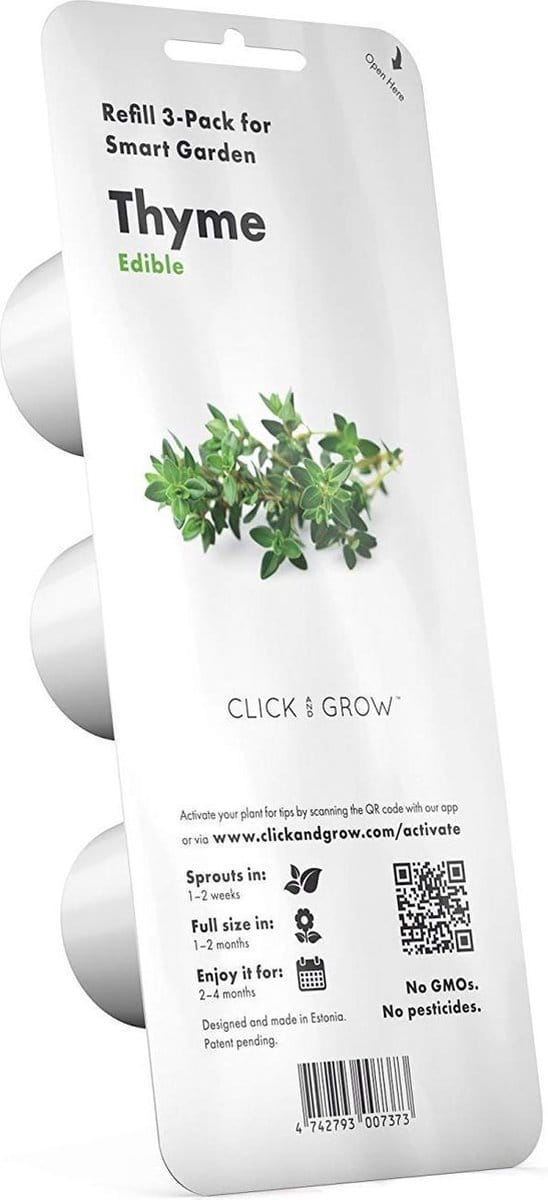 Click & Grow Slimme Tuin Navulling 3-pack - Tijm