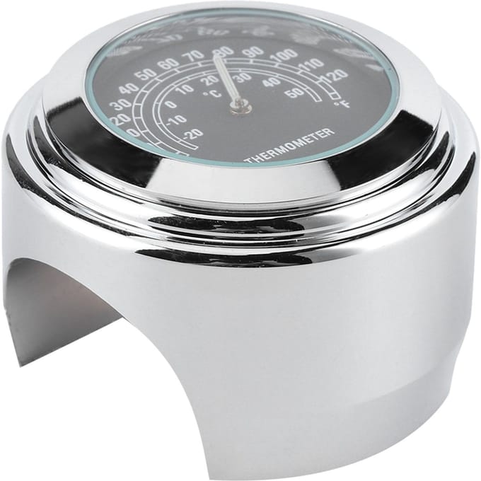 1in 78in Stuurbevestiging Thermometer -20 celsius  - 50 celsius  Meetwijzer Weerbestendig voor gray