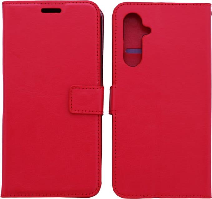 Portemonnee Book Case Hoesje Geschikt voor: Samsung Galaxy A04E - Rood