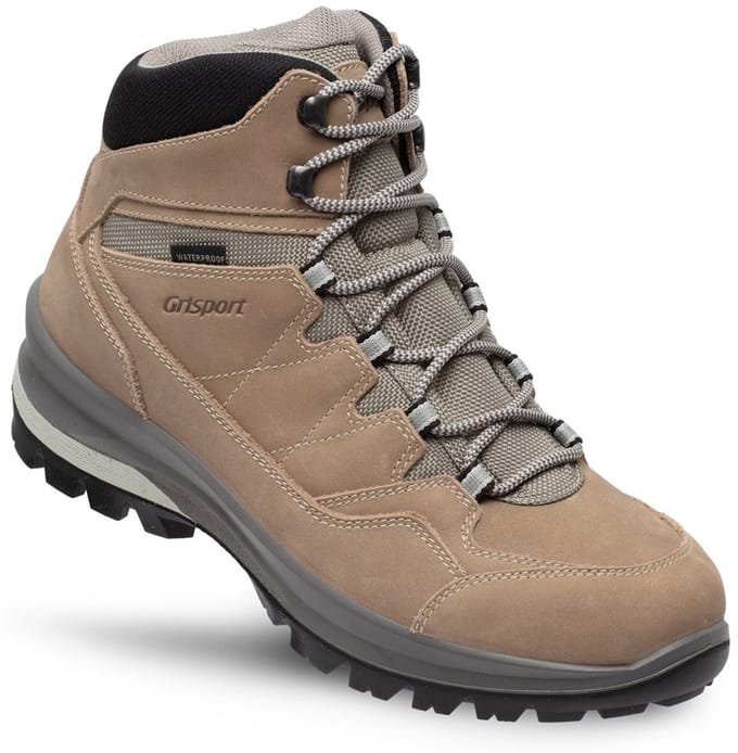 Grisport Bari Mid beige wandelschoenen dames (a) (14129-05)