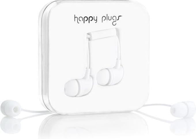 Happy Plugs - In-ear Oordopjes - Wit
