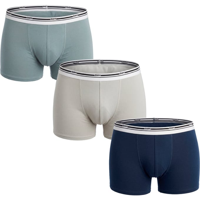 Pakket van 3 Heren Boxers Katoen Kleuren D306XP