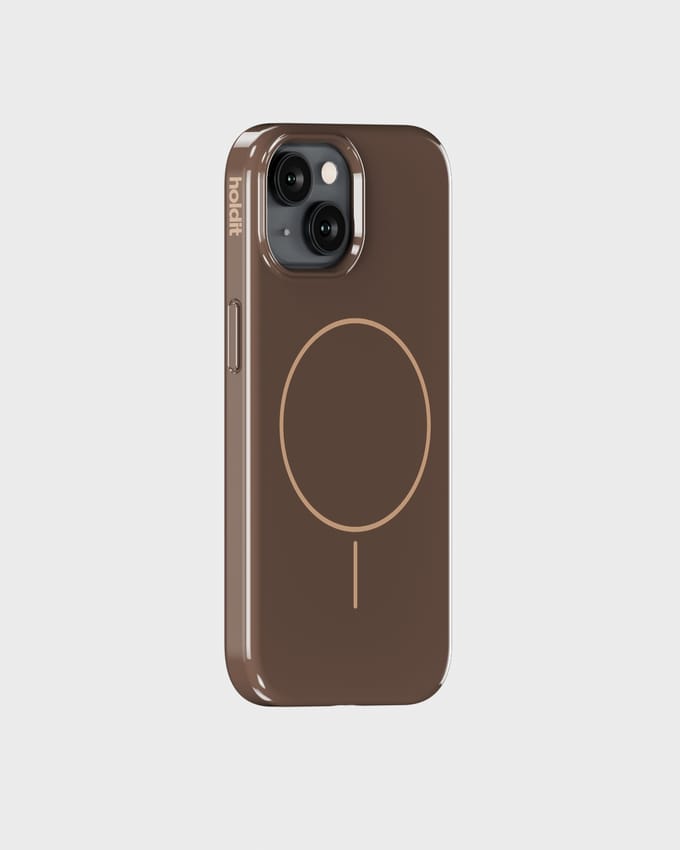 Phone Case Mono Chocolate/Beige iPhone 13