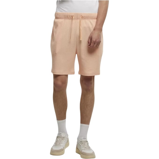 Urban Classics - Waffle Sweat Korte broek - XL - Perzik