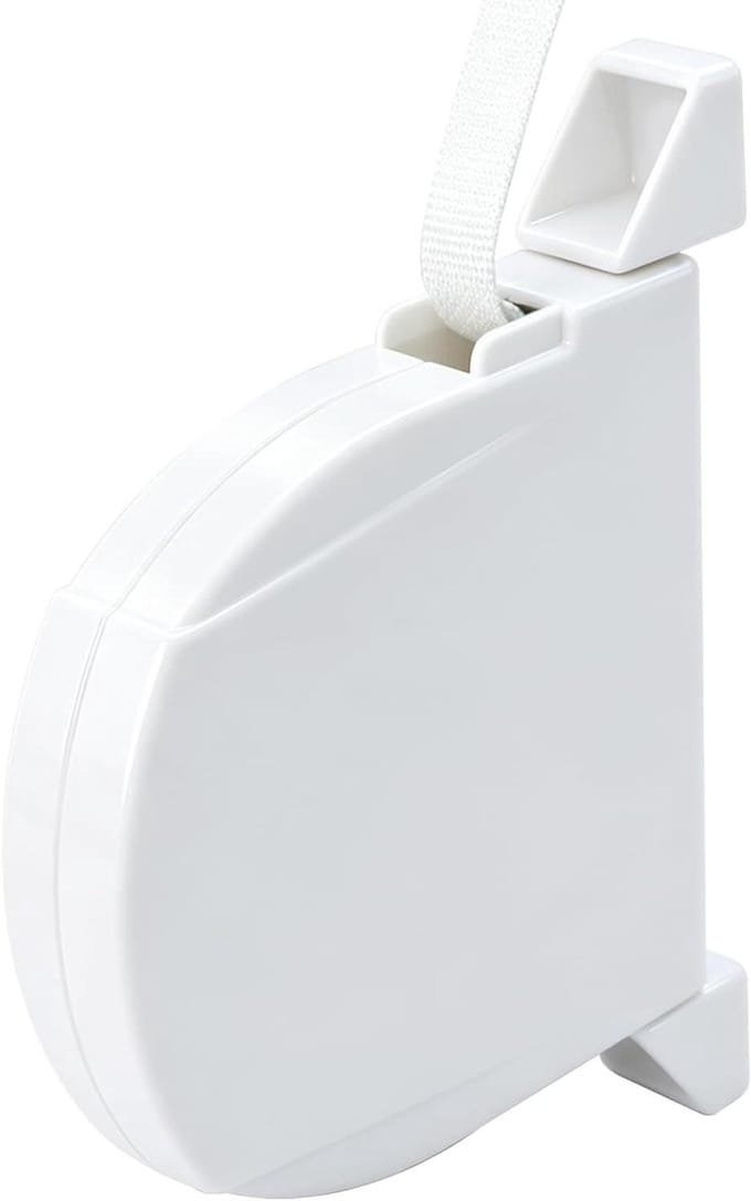 Rolluikrol met riem - Handmatige bediening - Rolluik reparatie - 5 meter lengte - 14 mm breed - Wit