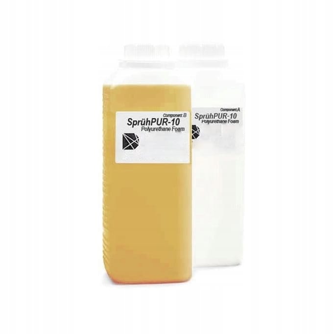 SprühPUR-10 Serie - Polyurethaanschuim - 2,1 kg - Open Cellen - Brandklasse E