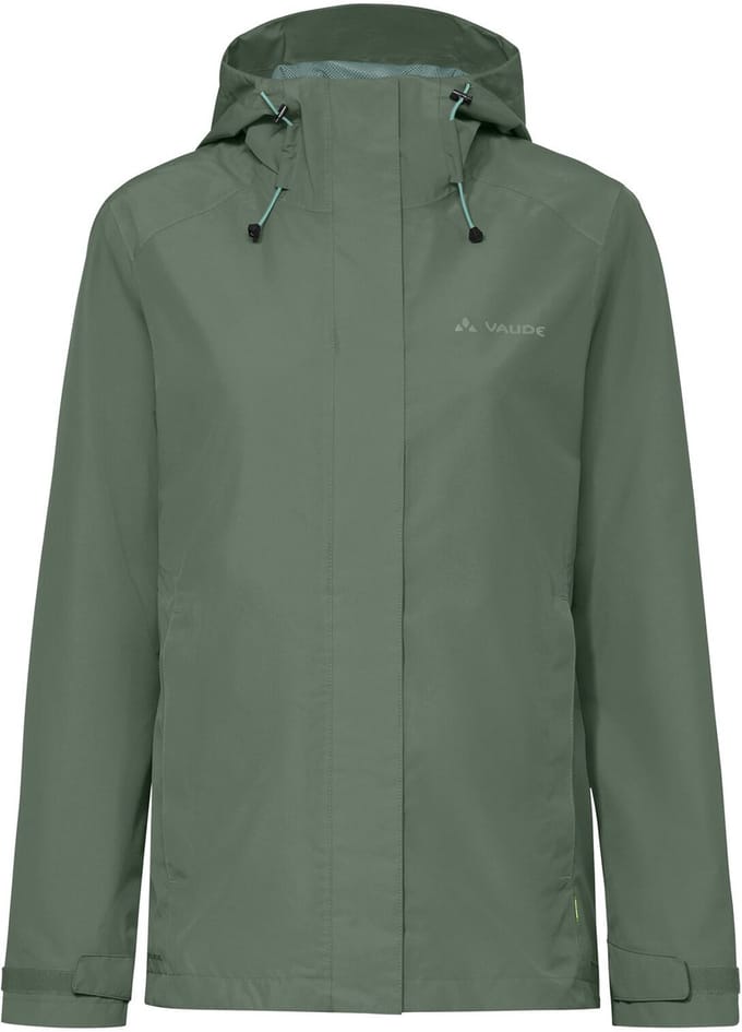 VAUDE Strathcona-jas, hardshelljas, dames outdoor sportjassen, waterdicht, winddicht, hardshell, capuchon, regular pasvorm
