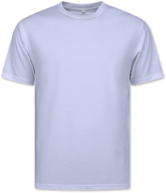 Oversized T shirt Heren - Effen T shirt Heren Blanco - MD6530 - Wit