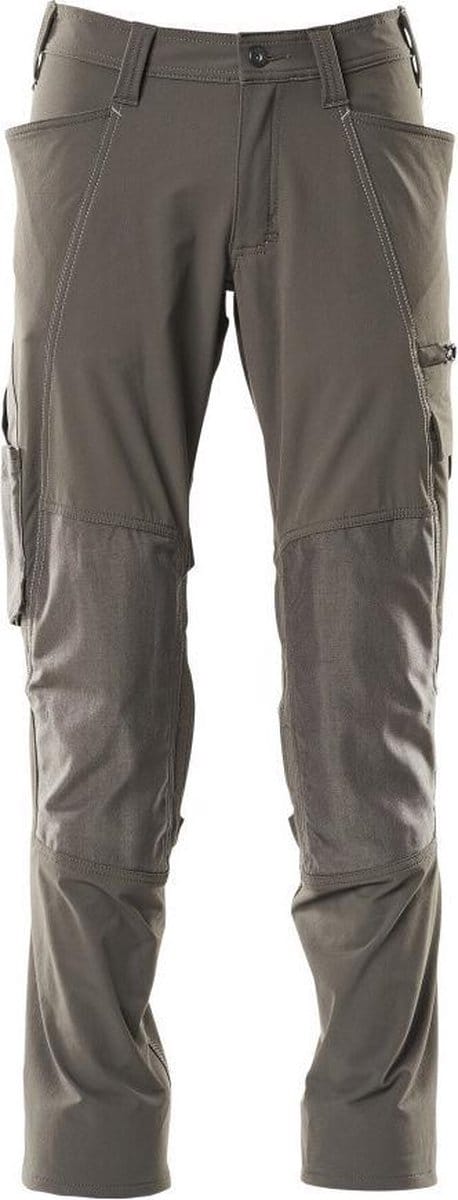 Mascot Accelerate Werkbroek Stretch Kniezakken 18079 - Mannen - Donkerantraciet - 58