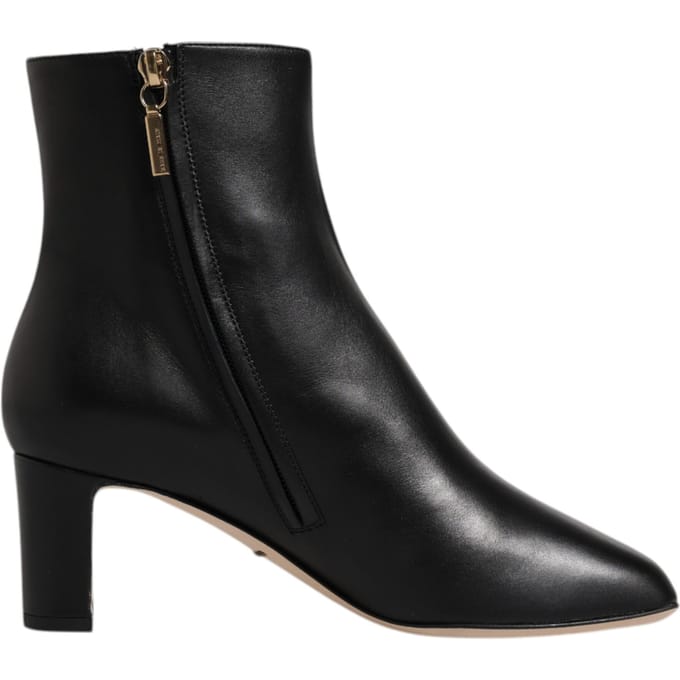 Dolce Gabbana Bc1424 Leren Enkellaarsjes