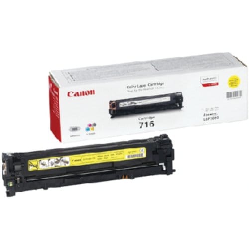 Canon 716 toner cartridge geel (origineel)