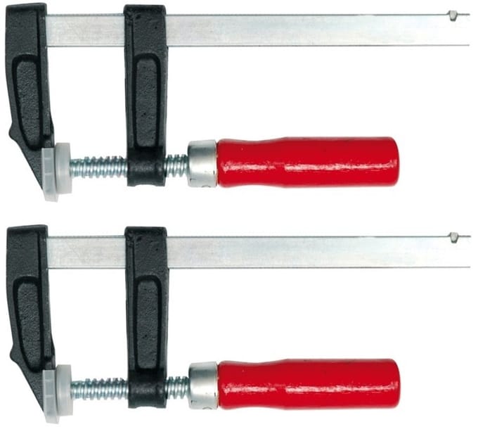 Vorel - Schrijnwerkersklemmen - 150x50mm - Set van 2