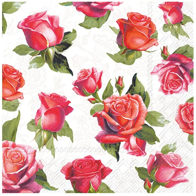 Servet "Elegant Roses"