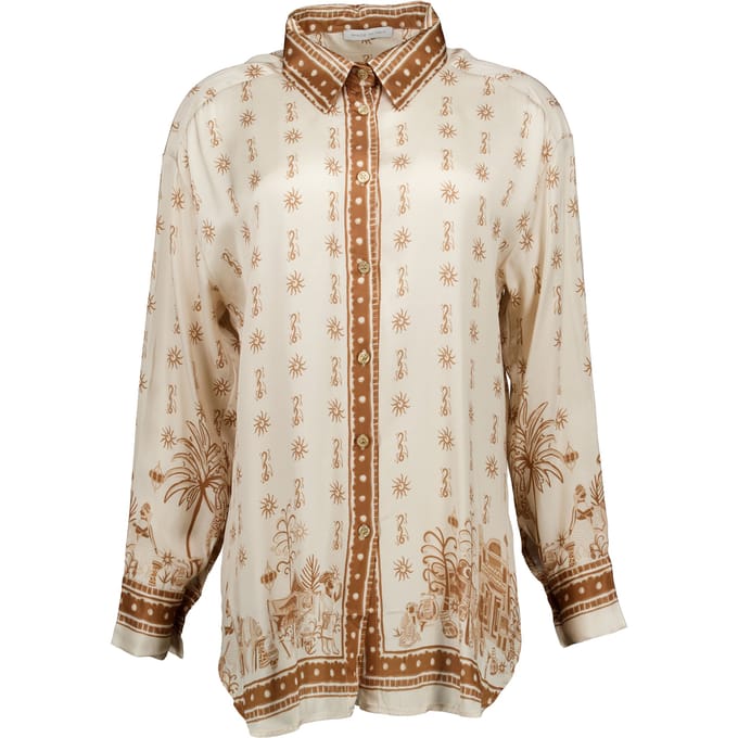 Amelie Copenhagen - Blouses Beige 8859rvs