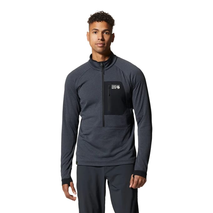 Wandeljack met halve rits Mountain Hardwear Polartec® Power Grid