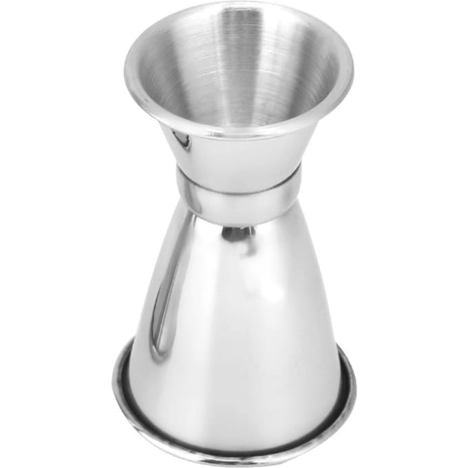 Roestvrijstalen Cocktail Jigger Dubbele Kop Maatbeker Ounce Alcohol Maatbeker Bar Shaker white