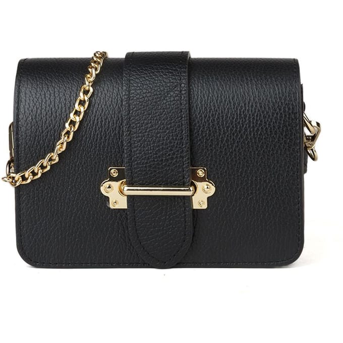 Giulia Monti Schoudertas/Waist Bag Zwart