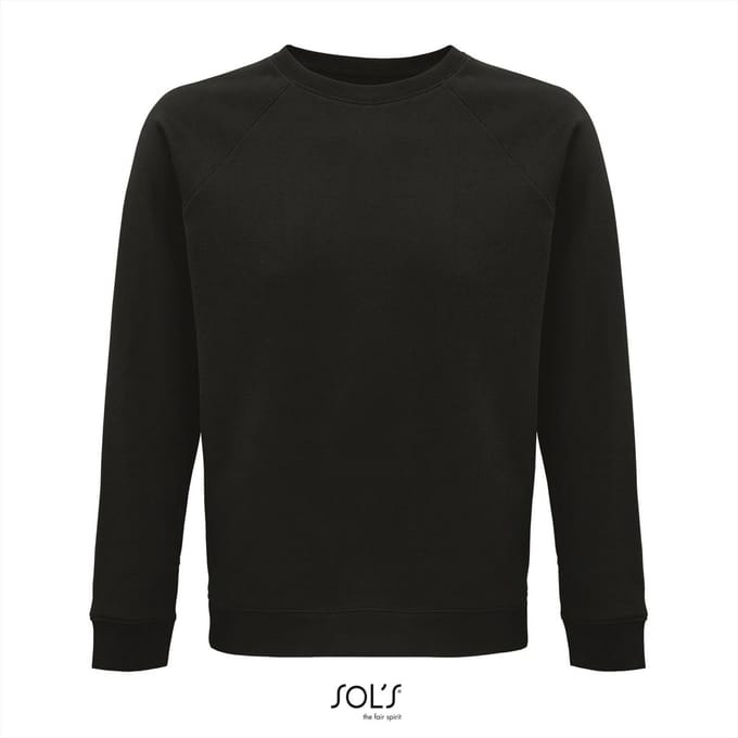 SOL'S Unisex Space Sweatshirt L03567 - Black - S