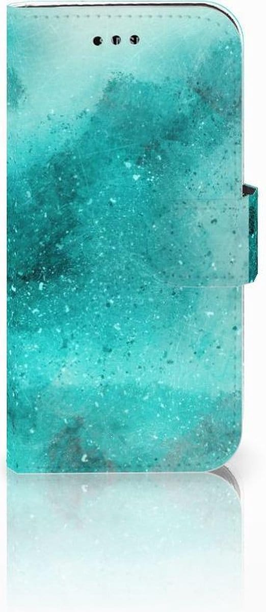 Hoesje Samsung Galaxy A3 2017 Painting Blue