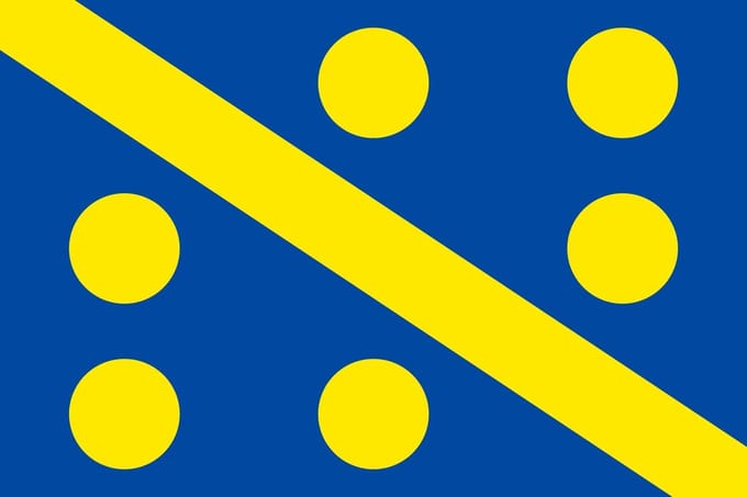 Vlag Assesse 100x150cm