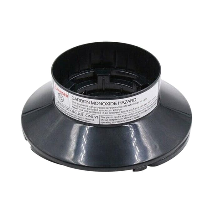 Gaspatroon Plastic Basis Beugel Gasfles Vaste Steun Propaancilinder Basis Vervanging voor zwart