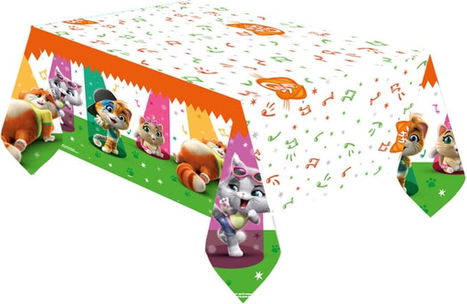 AMSCAN - 44 Cats papieren tafelkleed 180 x 120 cm