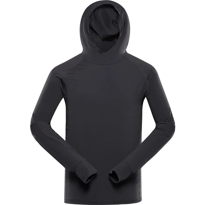 Alpine Pro Izar Fleece Met Kap Zwart L Man