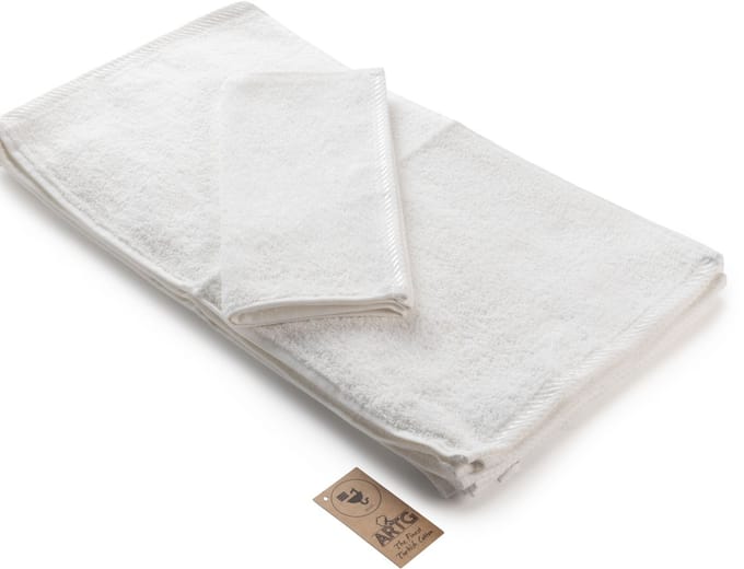 ARTG® Towelzz - AR034 Gastenhanddoek - 30 x 50 cm - Wit - White - Set 10 stuks